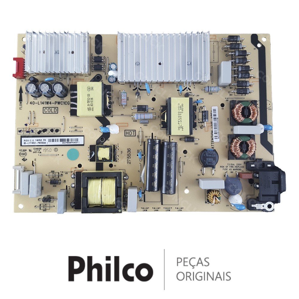 Placa Fonte 40-L141W4-PWC1CG TV TCL 65P65US