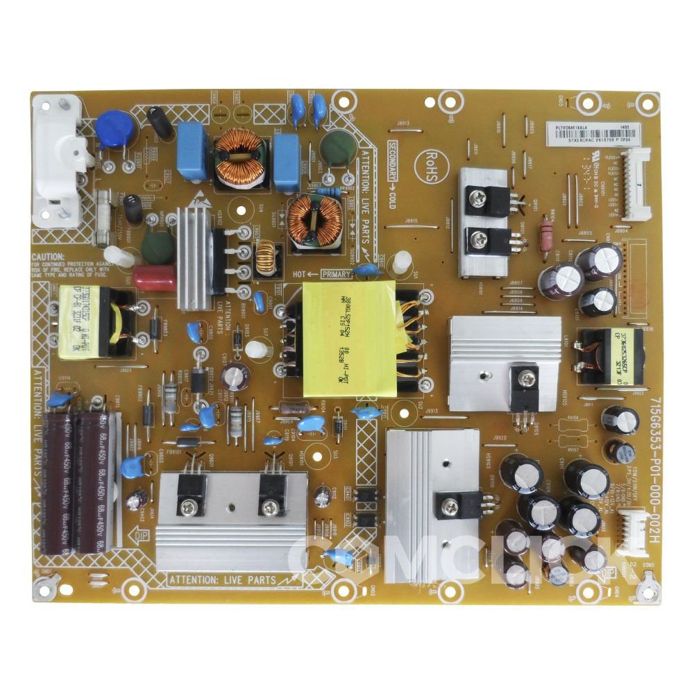 Placa Fonte 715G6353-P01-000-002H para TV Philips 47PFG5909/78