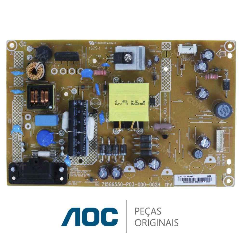 Placa Fonte 715G6550-P03-000-002H para TV AOC LE32D1352
