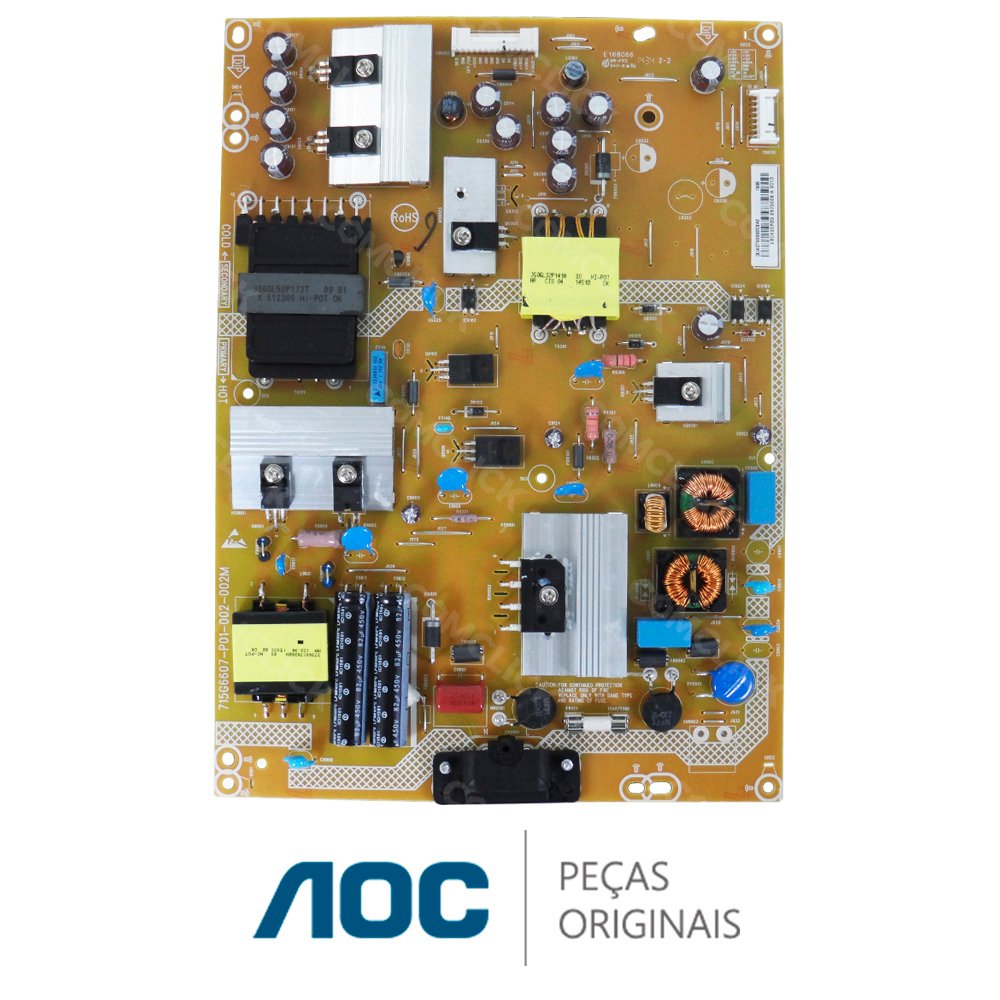 Placa Fonte 715G6607-P01-002-002M ADTVE6020XA2 TV AOC LE58D1441/20