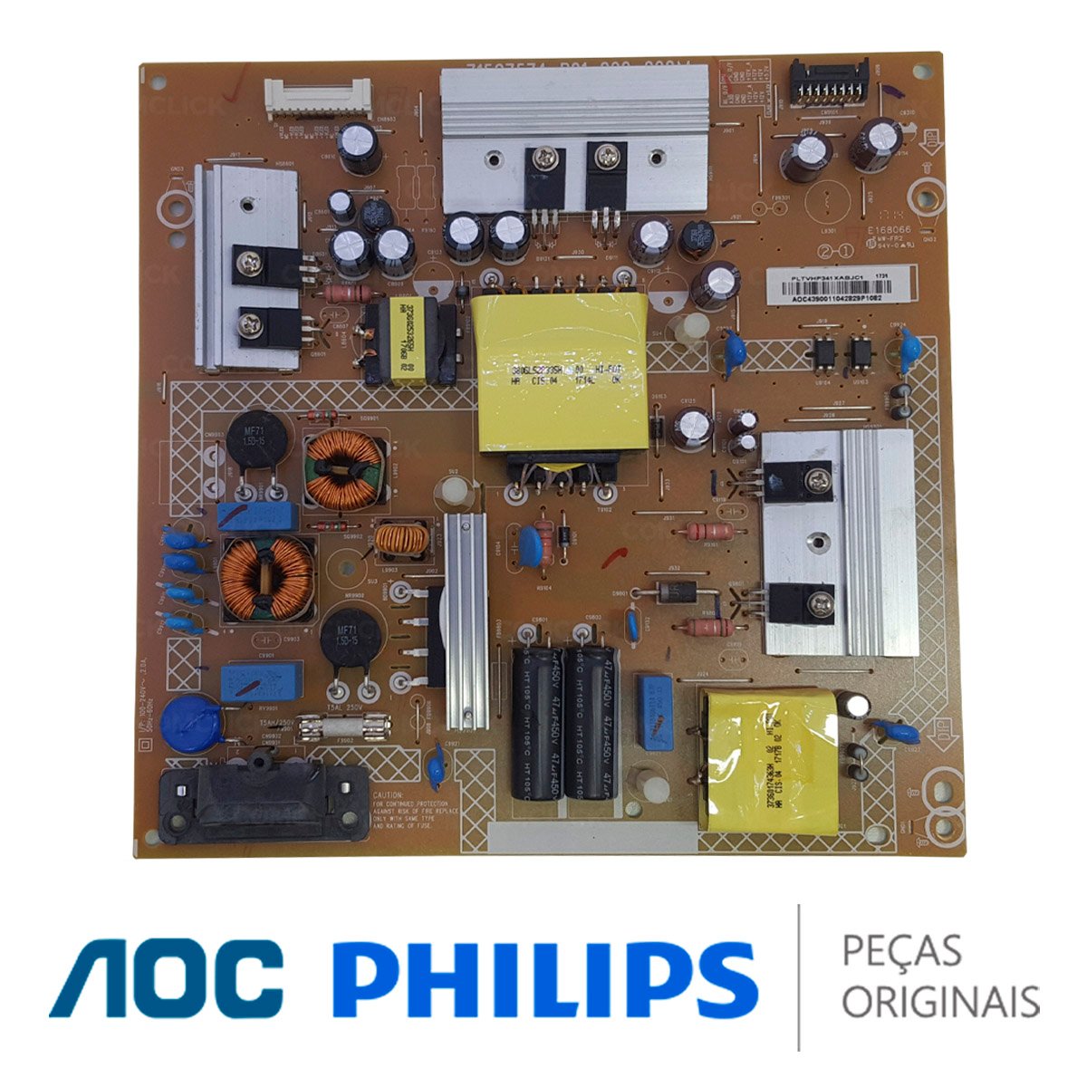 Placa Fonte 715G7574-P01-000-002M / PLTVHP341XABJC1 TV AOC LE43S5970/20