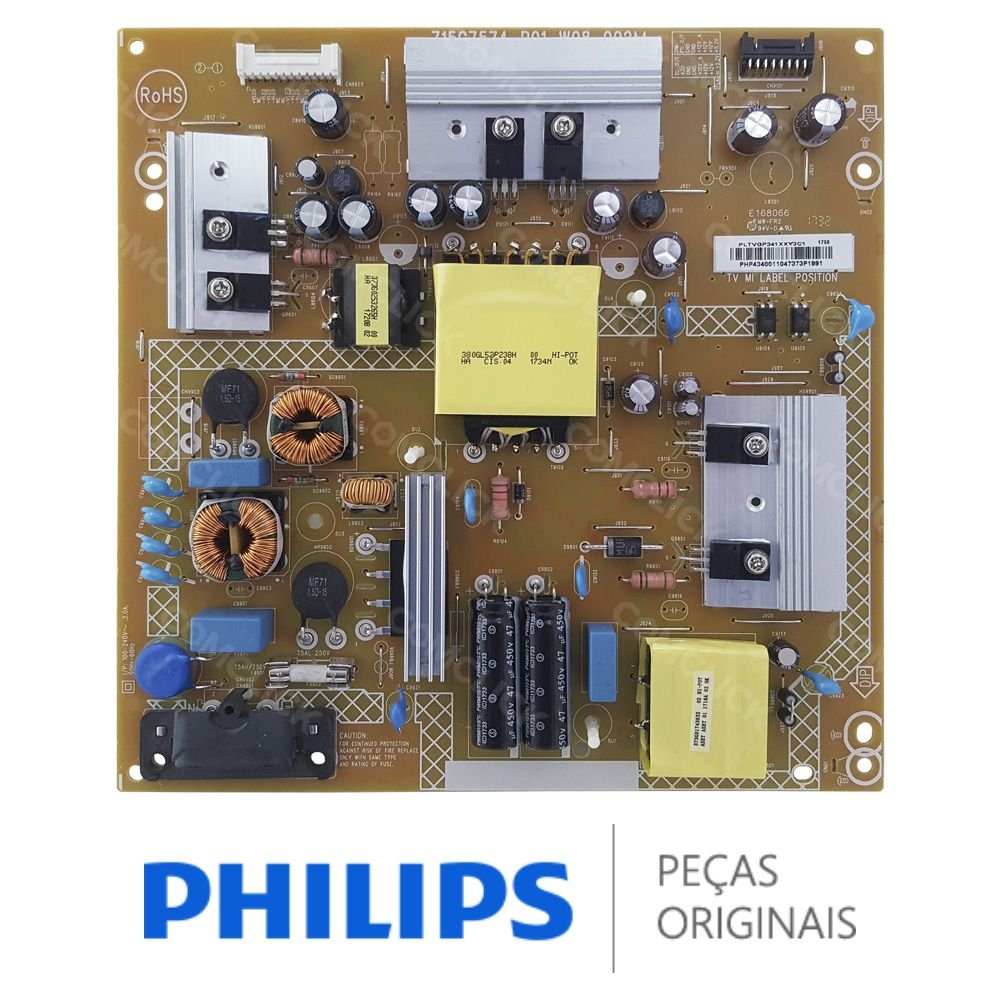 Placa Fonte 715G7574-P01 TV Philips 43PFG5102