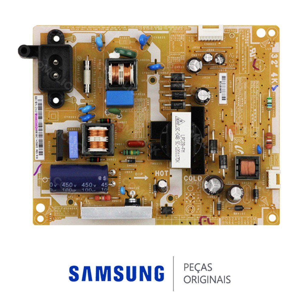 Placa Fonte BN44-00492A TV Samsung HG32NA470PG UN32EH4000G UN32EH4500G UN32FH4003G