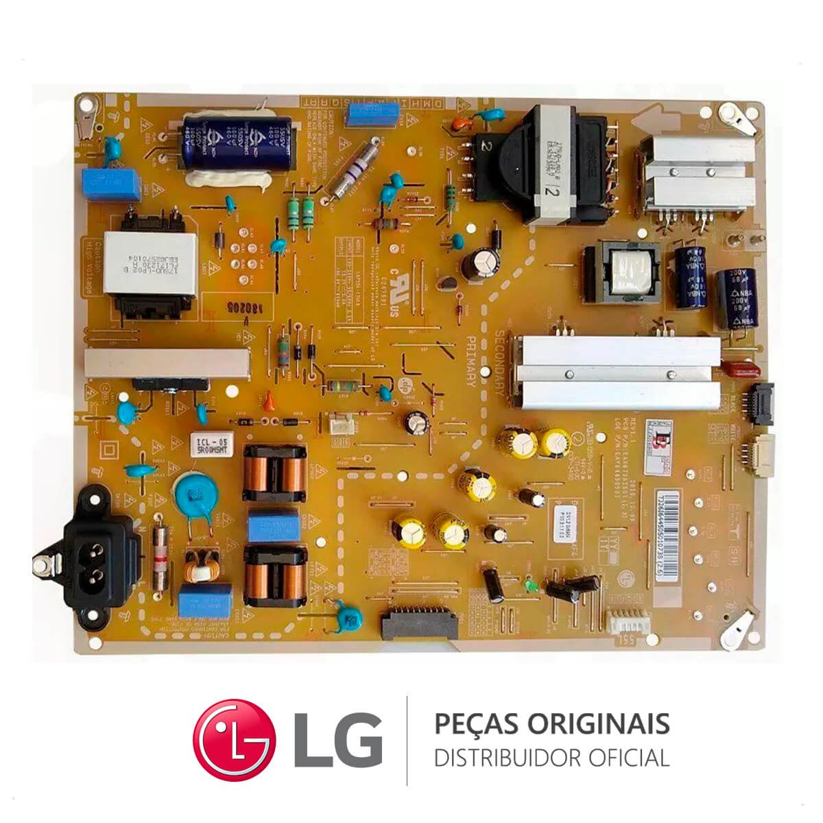 Placa Fonte EAY64450501 LGP55L-17UL6 TV LG 55UJ6545 55UJ6585 55UK6530PSF