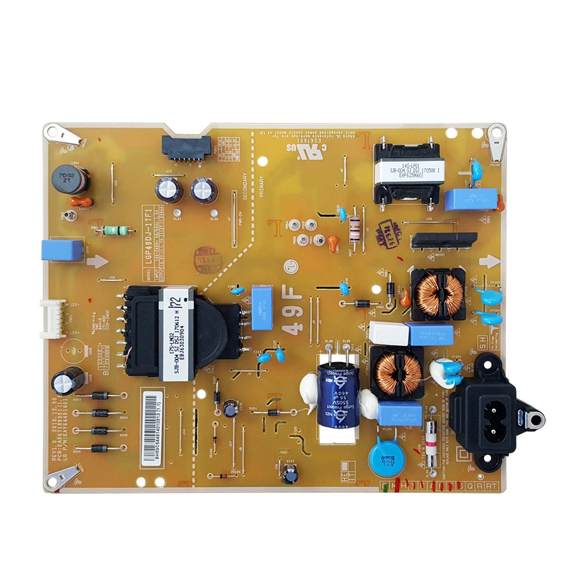 Placa Fonte EAY64491401 EBR84101101 EAX67189301 TV LG 49LJ5500 49LJ551C 49LK5700PSC 49LK5750PSA