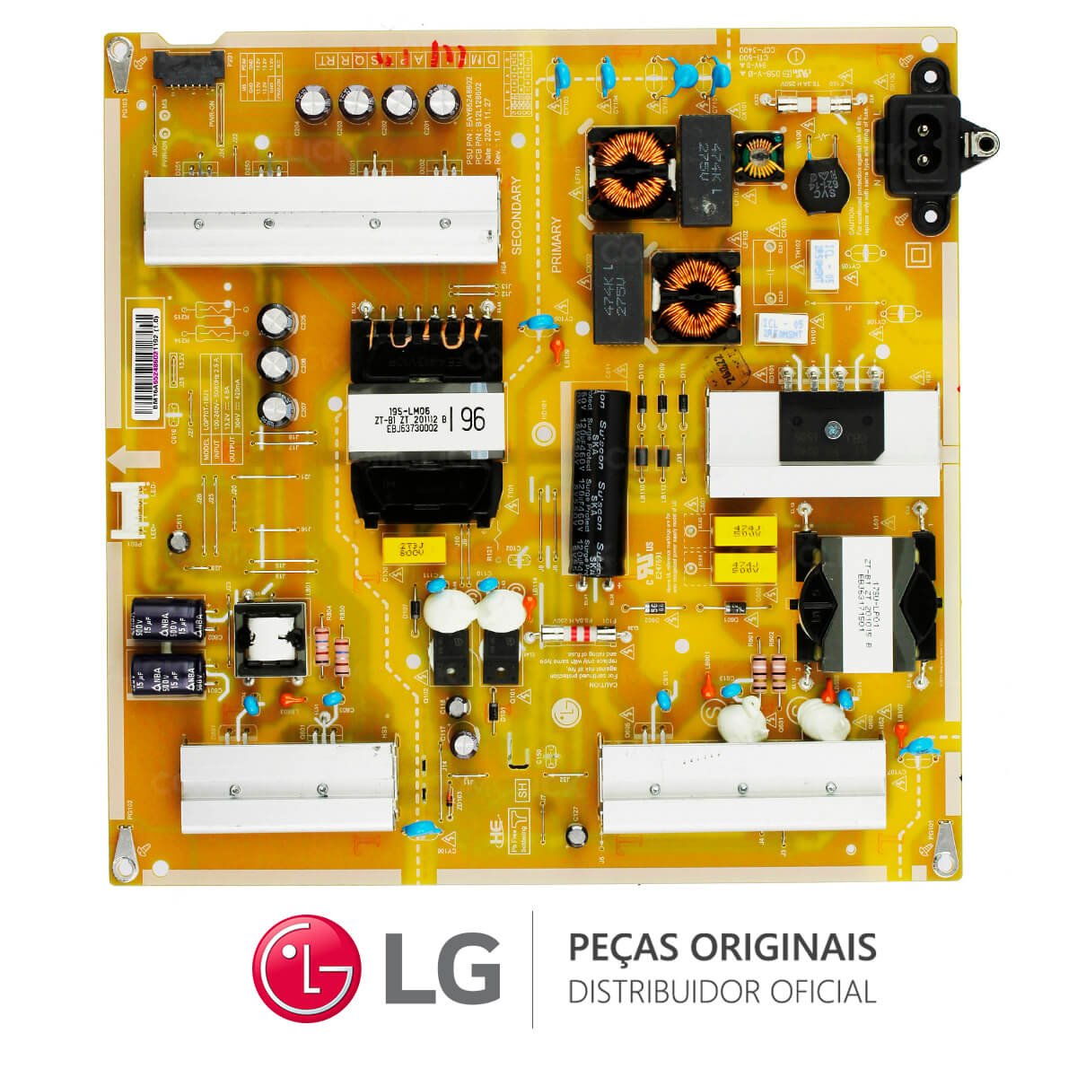 Placa Fonte EAY65248601 TV LG 70UM7370PSA 70UN7310PSC
