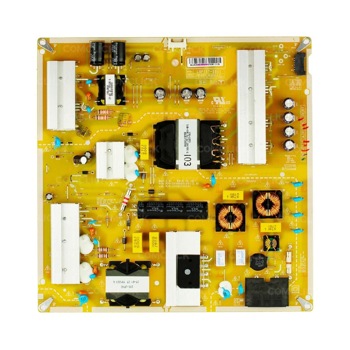 Placa Fonte EAY65769201 EAY65769222 TV LG 75NANO79SNA 75UN8000PSB 75UN801C0SB