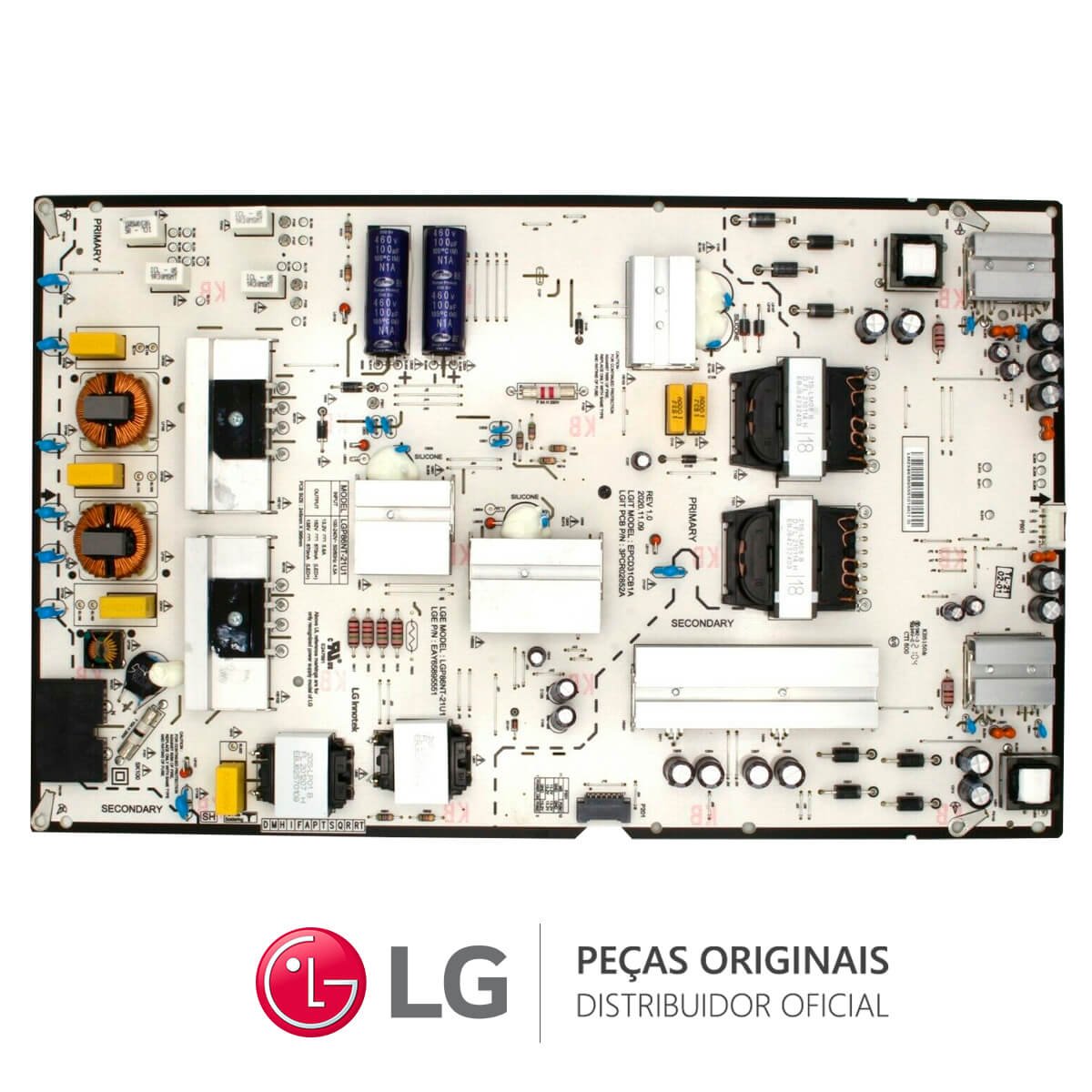 Placa Fonte EAY65895551 EAY65895552 CRB38578501 TV LG 86NANO75SPA 86UP8050PSB