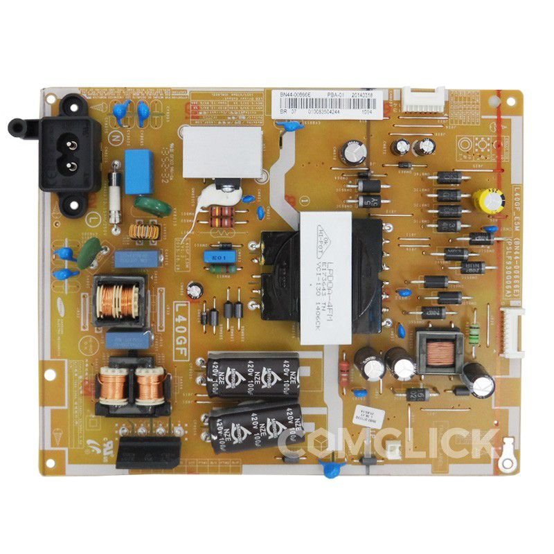 Placa Fonte L40GF_ESM / BN44-00666E para TV Samsung UN39FH5205G, UN40FH5205G, UN40FH5303G (Seminovo)