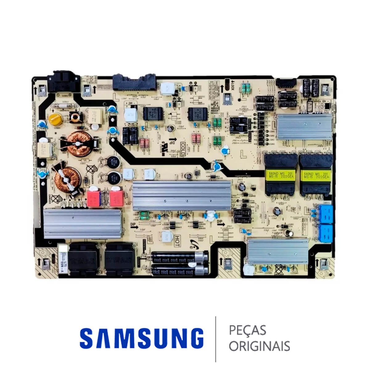 Placa Fonte L75E6N_AHS BN44-01112A TV Samsung 2021 UN75AU8000G AU8000G