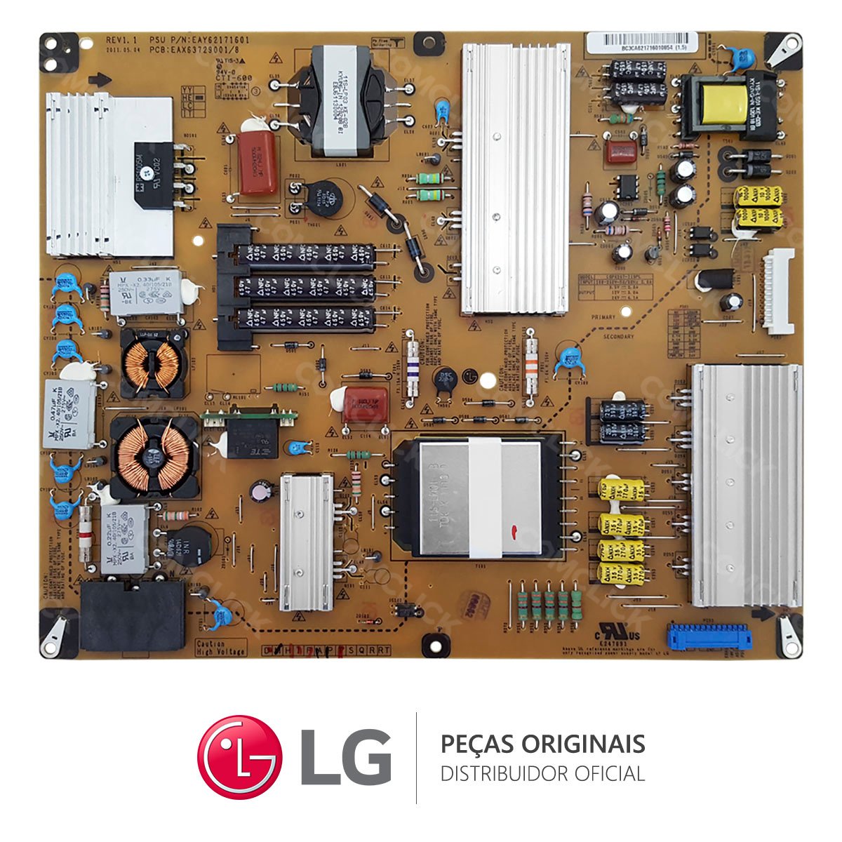 Placa Fonte LGP4247-11SPL EAY62171601 / EBR73078501 TV LG 42LV3500, 42LV3700