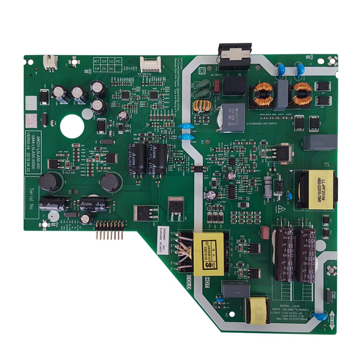 Placa Fonte MKDY-L5LA50-W0 TV Philco BTV55Q20N5SBL PTV55Q20AGBLS PTV55Q20SNBL