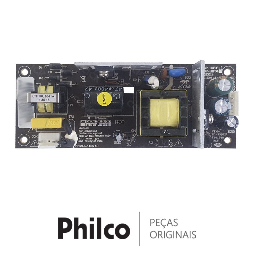 Placa Fonte TV Philco PH19C PH19R2