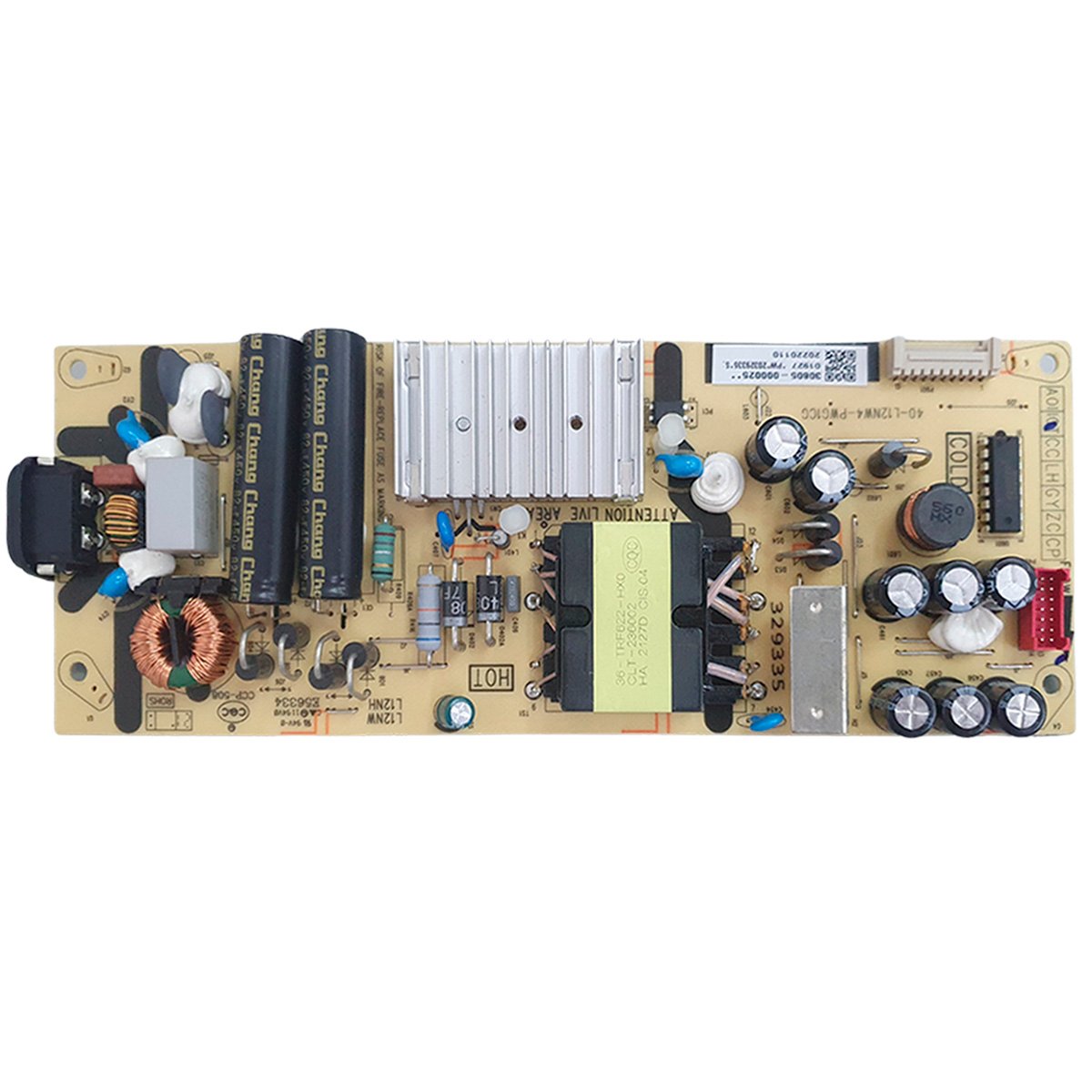 Placa Fonte TV TCL 40-L12NW4-PWG1CG 43RS520 50RP620