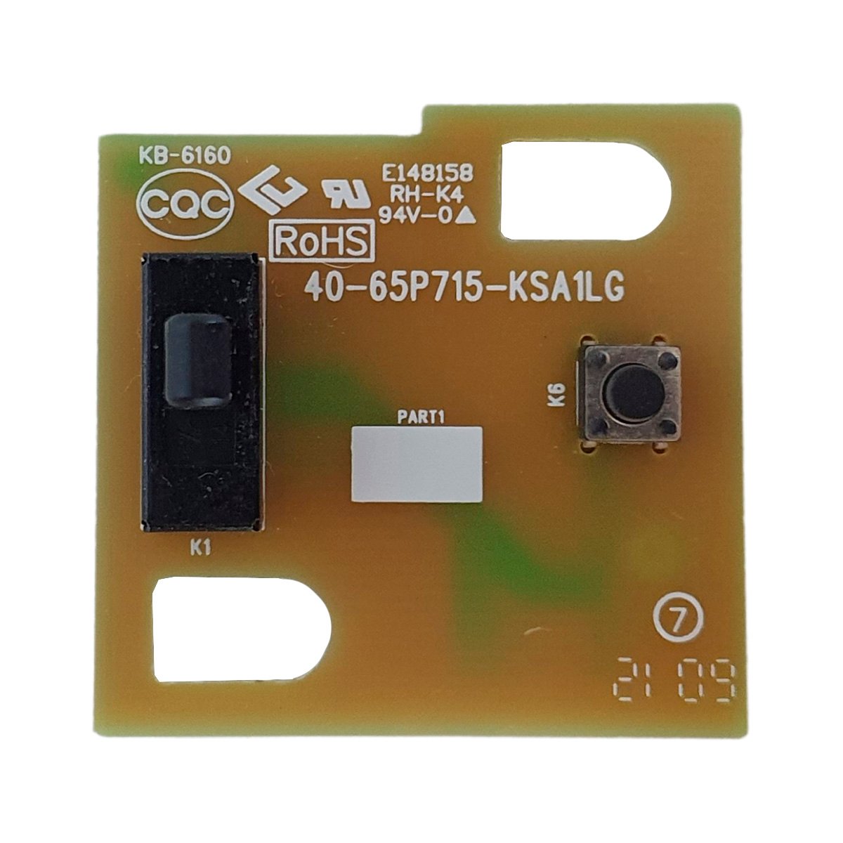 Placa Função Botão Power 40-65P715-KSA1LG TV TCL 50P715