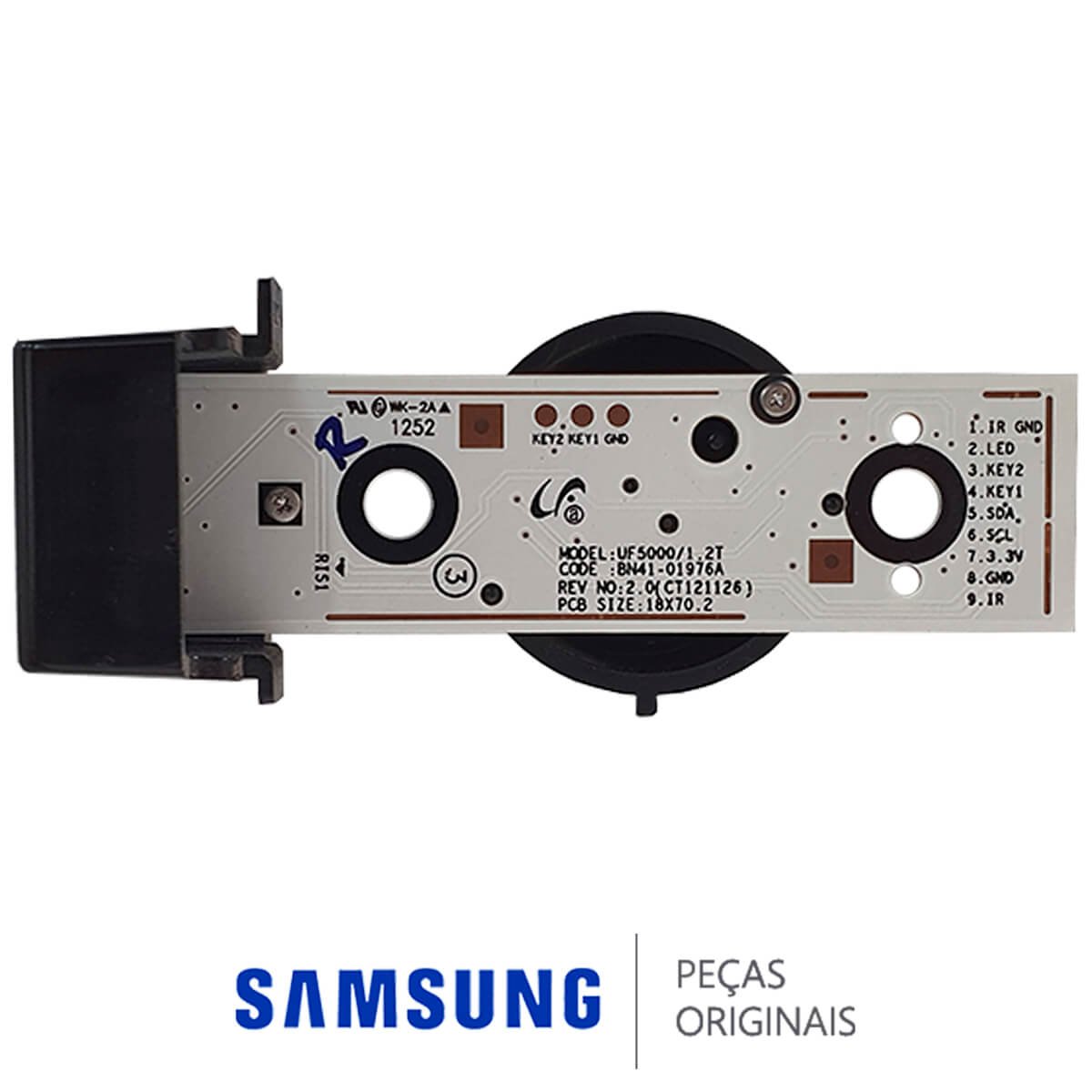 Placa Função Botão Power BN98-04429A TV Samsung UN32F5500A