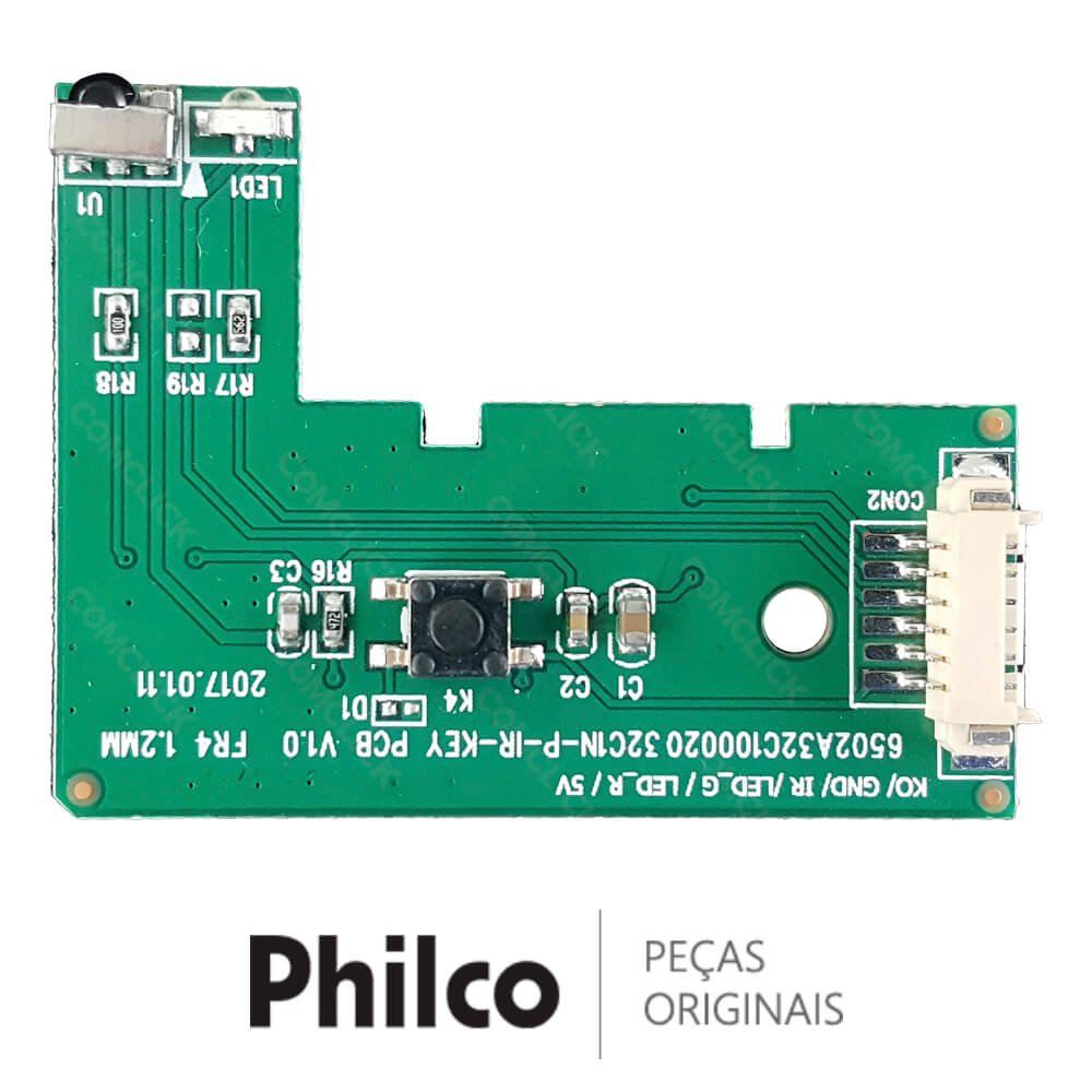 Placa Função / IR 6502A32C100020 TV Philco PH32C10DSGW PTV32C30D PH32C10DG BTV32C30D