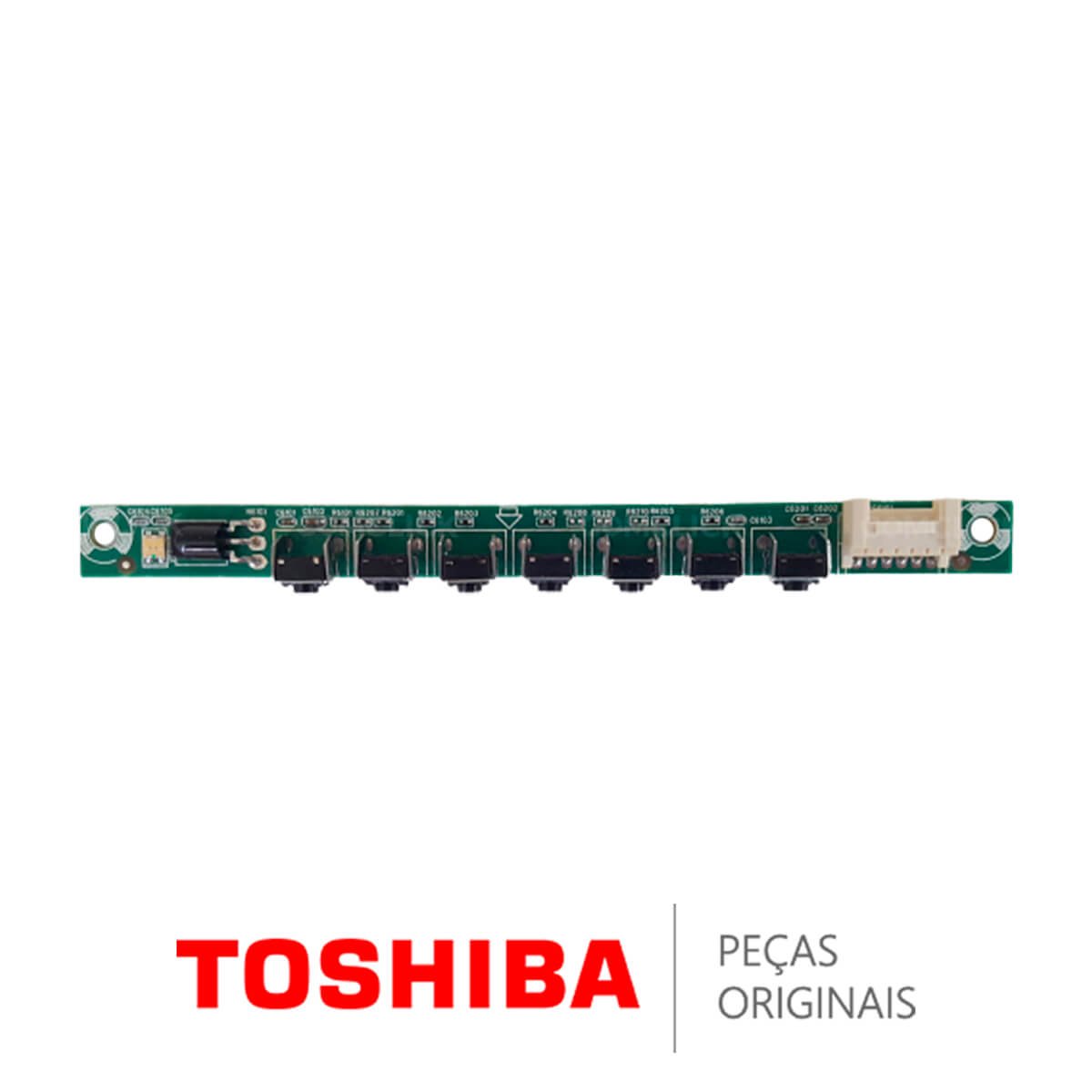 Placa Função IR Receptora 35017090 TV Semp Toshiba LE4056(A)F