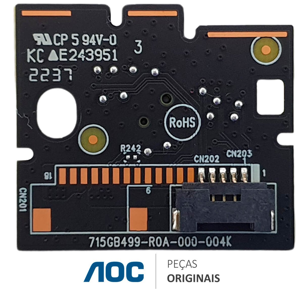 Placa Função / Sensor IR TV AOC 715GB499-R0A-000-004K 43S5135