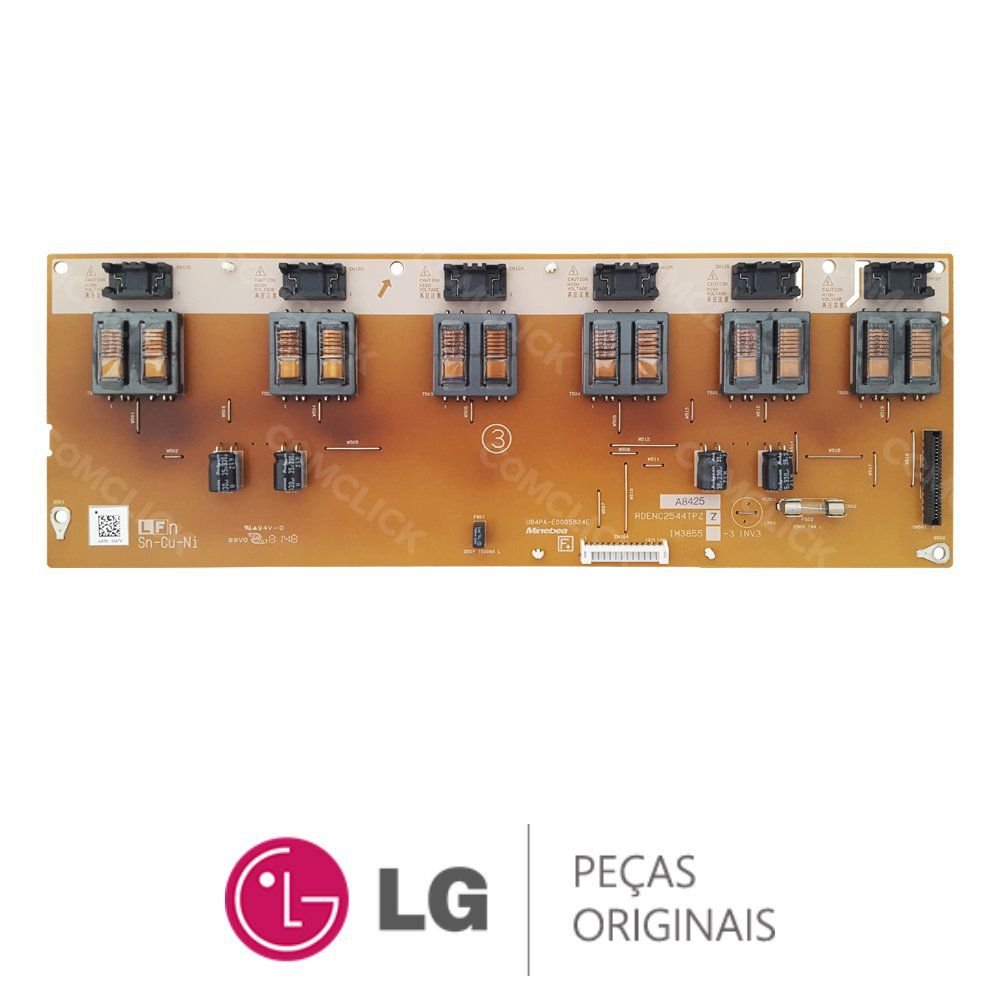 Placa Inverter 3 para Blacklight RDENC2544TPZ TV LG 52LG50FD
