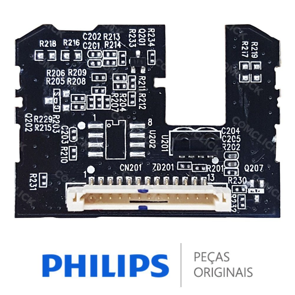 Placa IR / Receptora do Controle Remoto 715G7074-R01-000-004Y TV Philips 55PFG5100