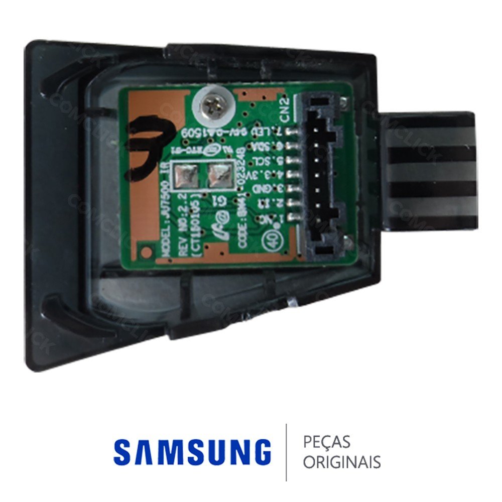 Placa IR / Receptora do Controle Remoto BN98-05965S TV Samsung JU6000, JU6020, JU6500, JS7200