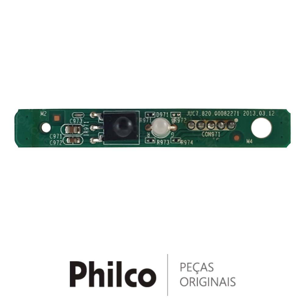 Placa IR / Receptora do Controle Remoto JUC7.820.00082271 TV Philco PH43C21P 3D PH51C20PSG 3D
