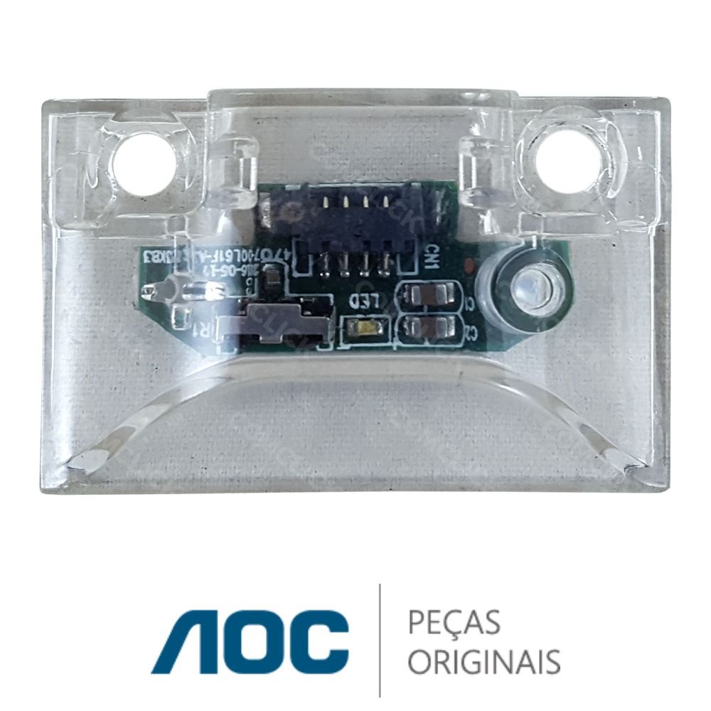 Placa IR (Receptora do controle remoto) TV AOC LE32H1465/25