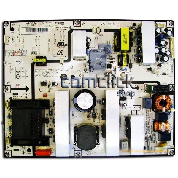 Placa PCI Fonte Flat Uma Linha para TV Samsung LN40R71BAX, LN40R71BC, LN40R71BX
