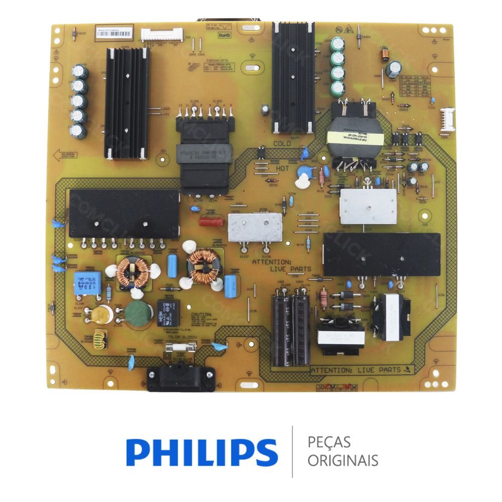 Placa PCI Fonte FSP240-2F01 para TV Philips 58PUG6900/78