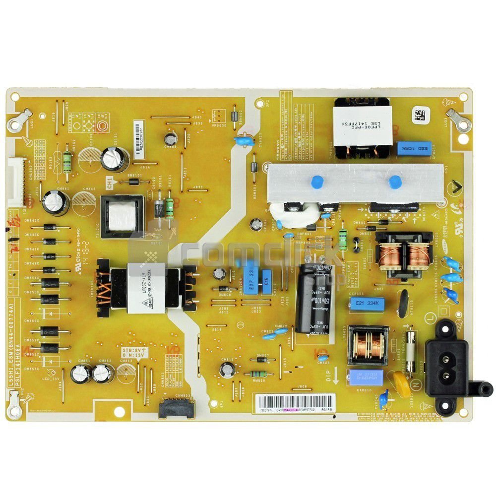 Placa PCI Fonte L55H1_ESM para TV Samsung UN55H6103AGXZD