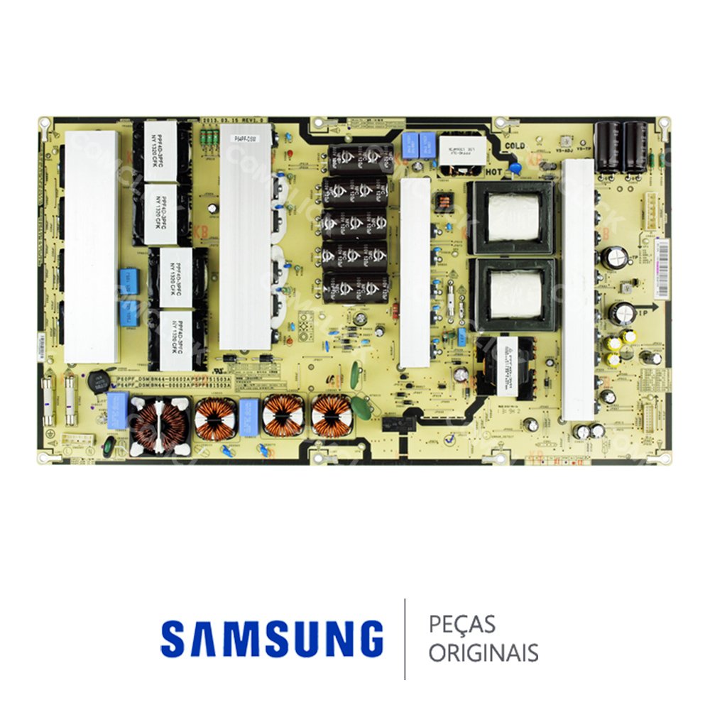 Placa Fonte BN44-00603A P64PF_DSM TV Samsung PL64F8500AG