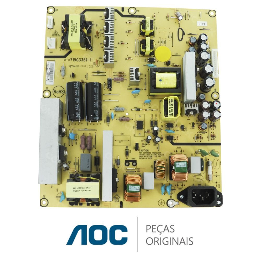 Placa PCI Fonte para TV AOC D42H931