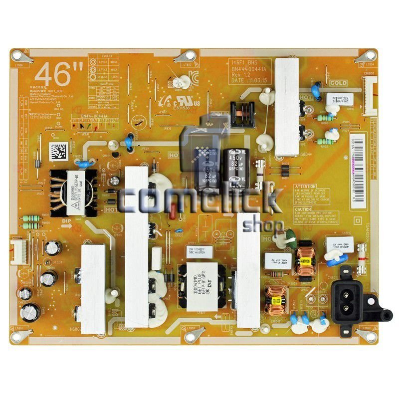 Placa PCI Fonte para TV Samsung LN46D550K1G, LN46D550K7G