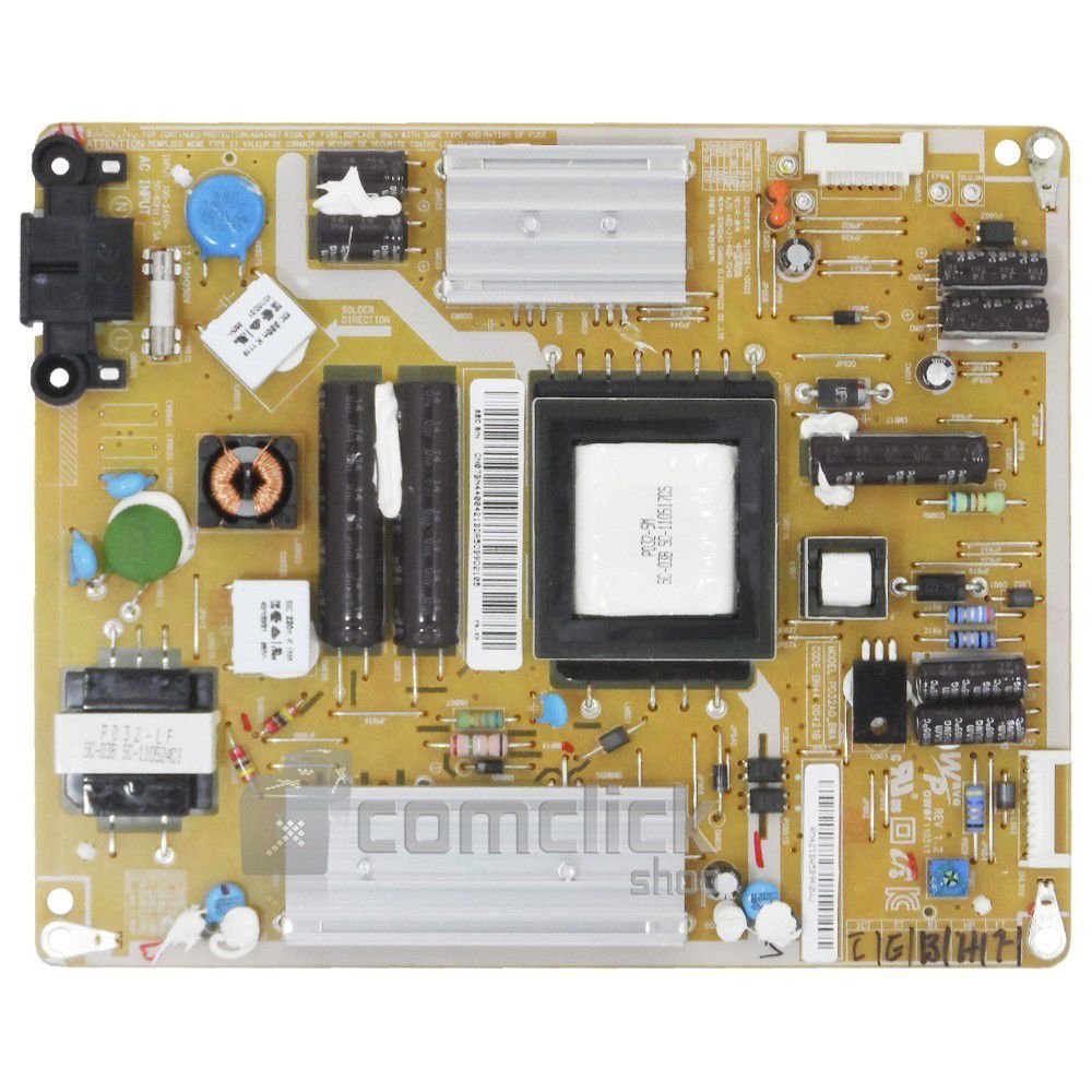 Placa PCI Fonte PD32A0_BSM, PSLF800A0 para TV Samsung UN32D4000NG, UN32D5000PG, UN32D5500RG