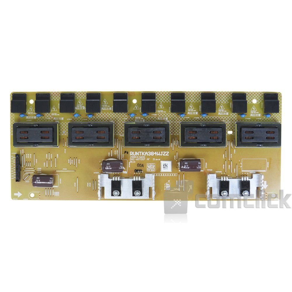 Placa PCI Inverter LF Slave RUNTKA384WJZZ para TV Sharp LC-46R54B