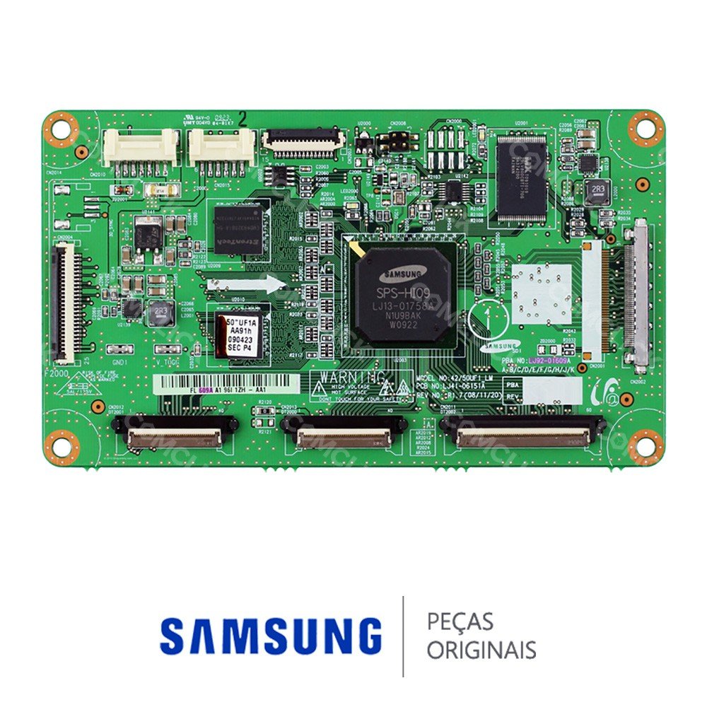 Placa PCI Lógica LJ41-06151A / LJ92-01609A para TV Samsung PL50B650S1MXZD