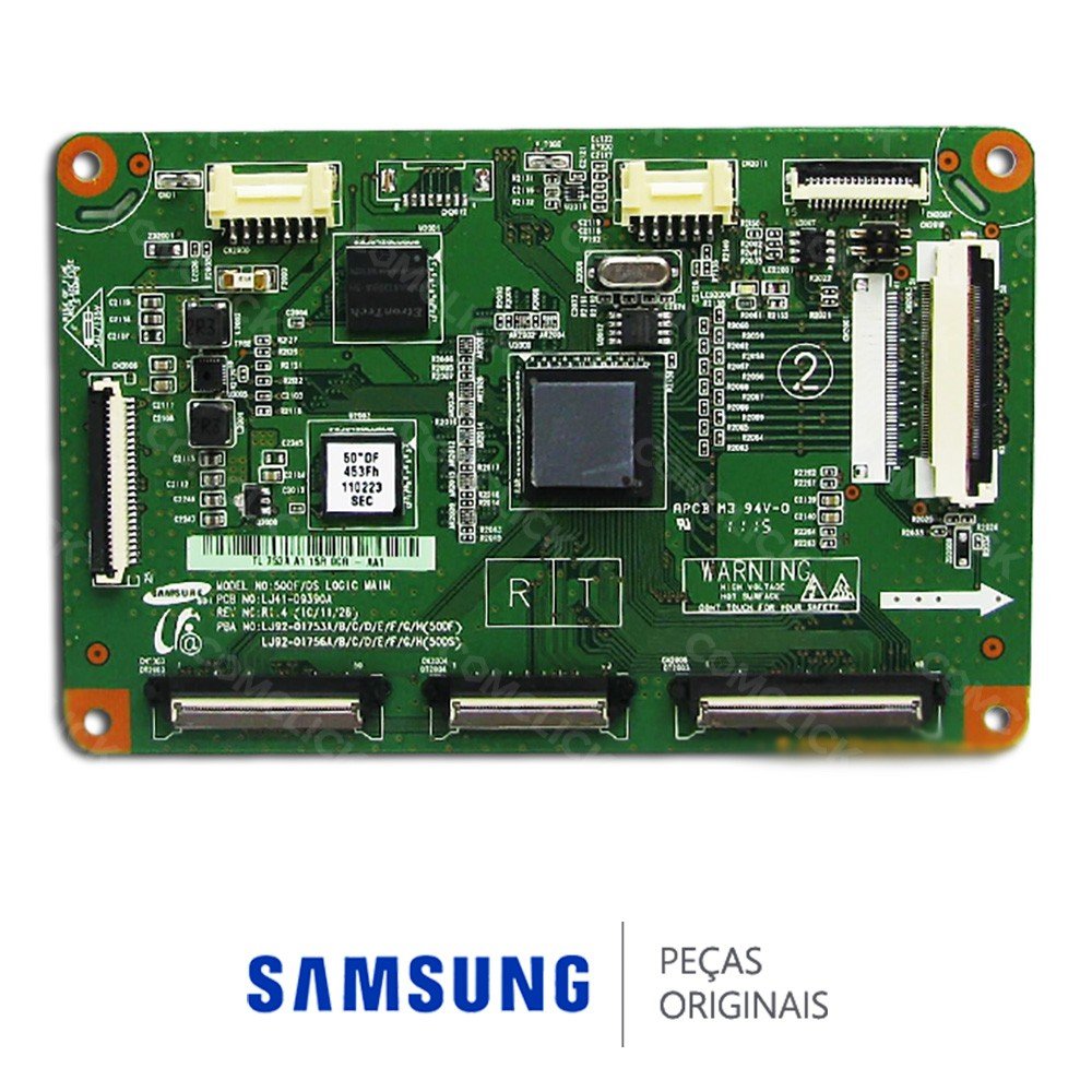 Placa PCI Lógica LJ41-09390A / LJ92-01753A para TV Samsung PL51D550C1GXZD