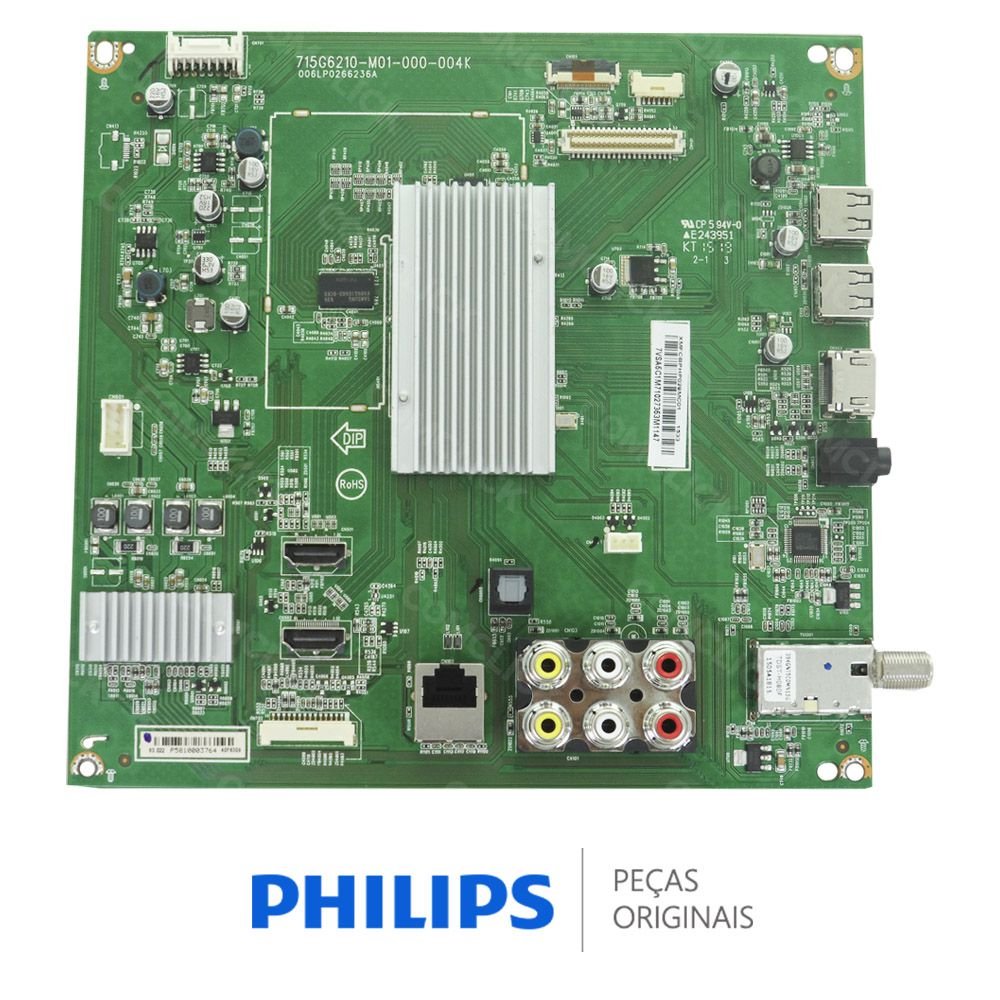 Placa PCI Principal para TV Philips 40PFG6309/78