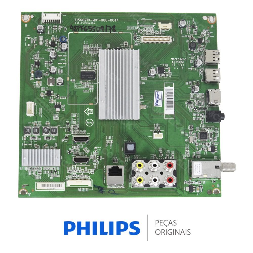 Placa PCI Principal para TV Philips 48PFG5509/78