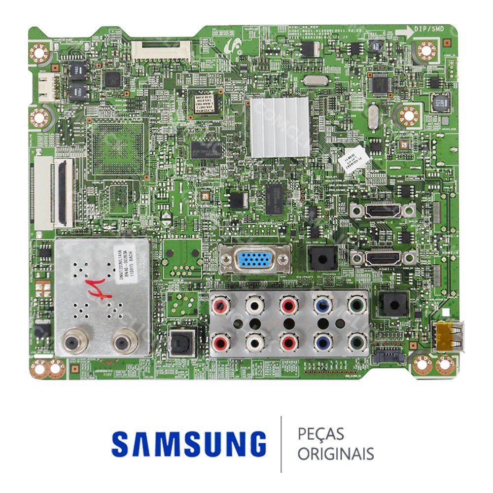 Placa PCI Principal para TV Samsung PL43D450A2G, PL43D451A3G