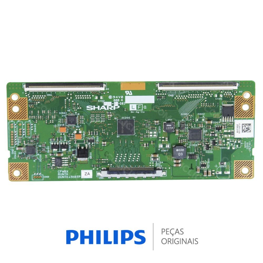 Placa PCI T-CON DUNTK4918TP para TV Philips 32PFL5606D, 40PFL5606D