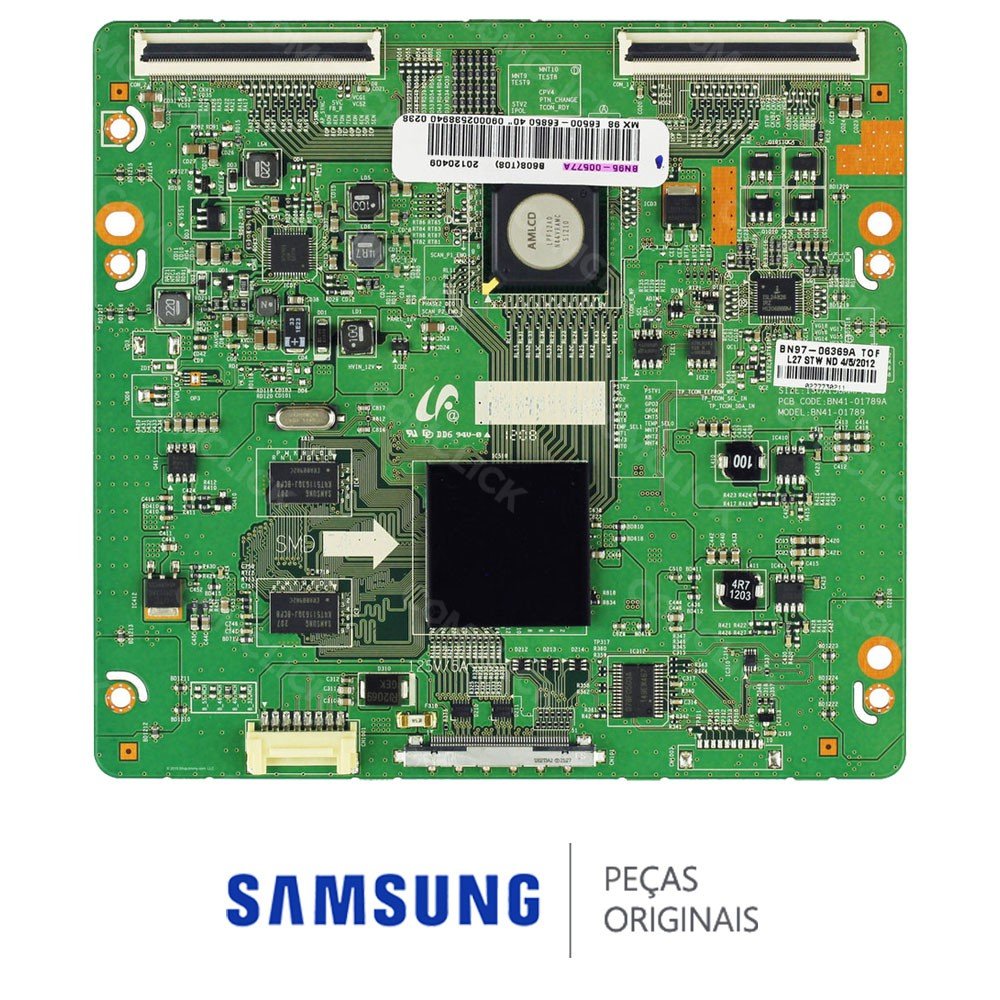Placa PCI T-CON LSJ400HV05-S para TV Samsung UN40ES6580FXZA, UN40ES6500GXZD