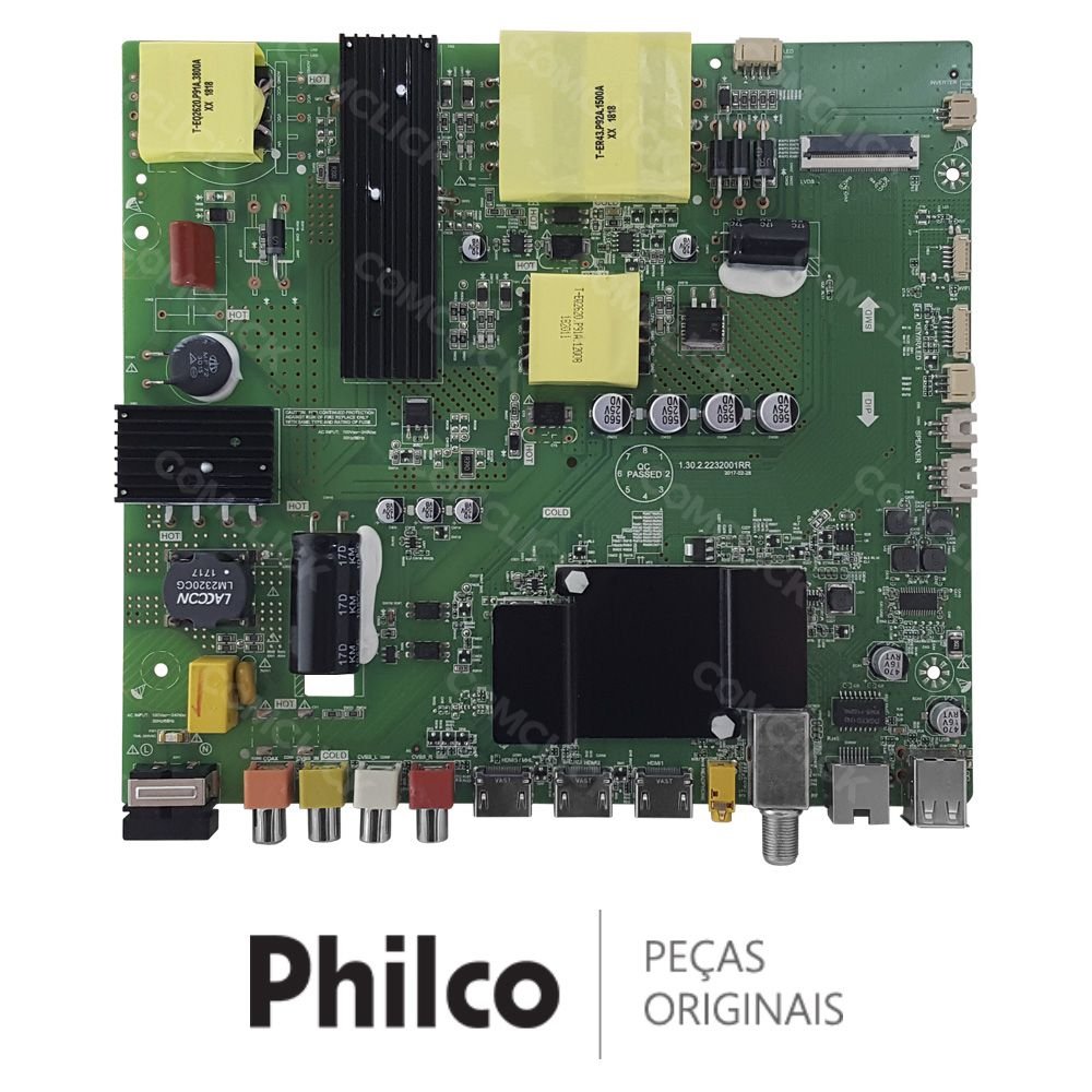 Placa Principal 1.30.2.2232001RR TV Philco PH55A17DSGWA