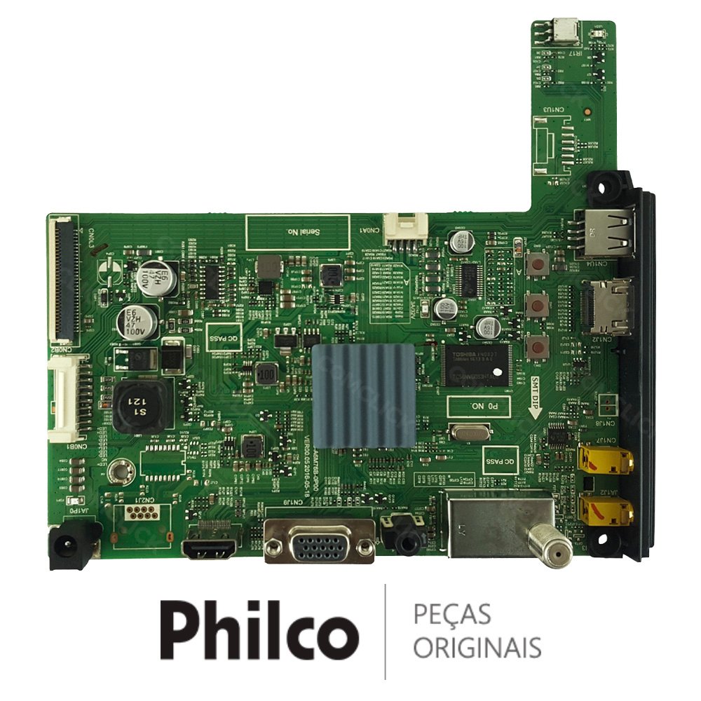 Placa Principal 5800-A6M76B-0P00 TV Philco PH24E30D PH24E30DB PH24E30DR