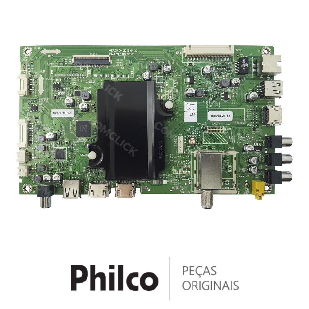 Placa Principal 5823-A8R35T-0P00 TV Philco PH40E20DSGWA, PH49E20DSGWA, PH55E20DSGWA