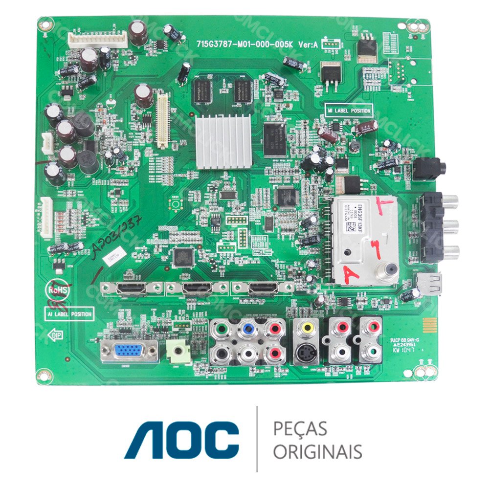 Placa Principal 715G3787-M01-000-005K TV AOC D32W931