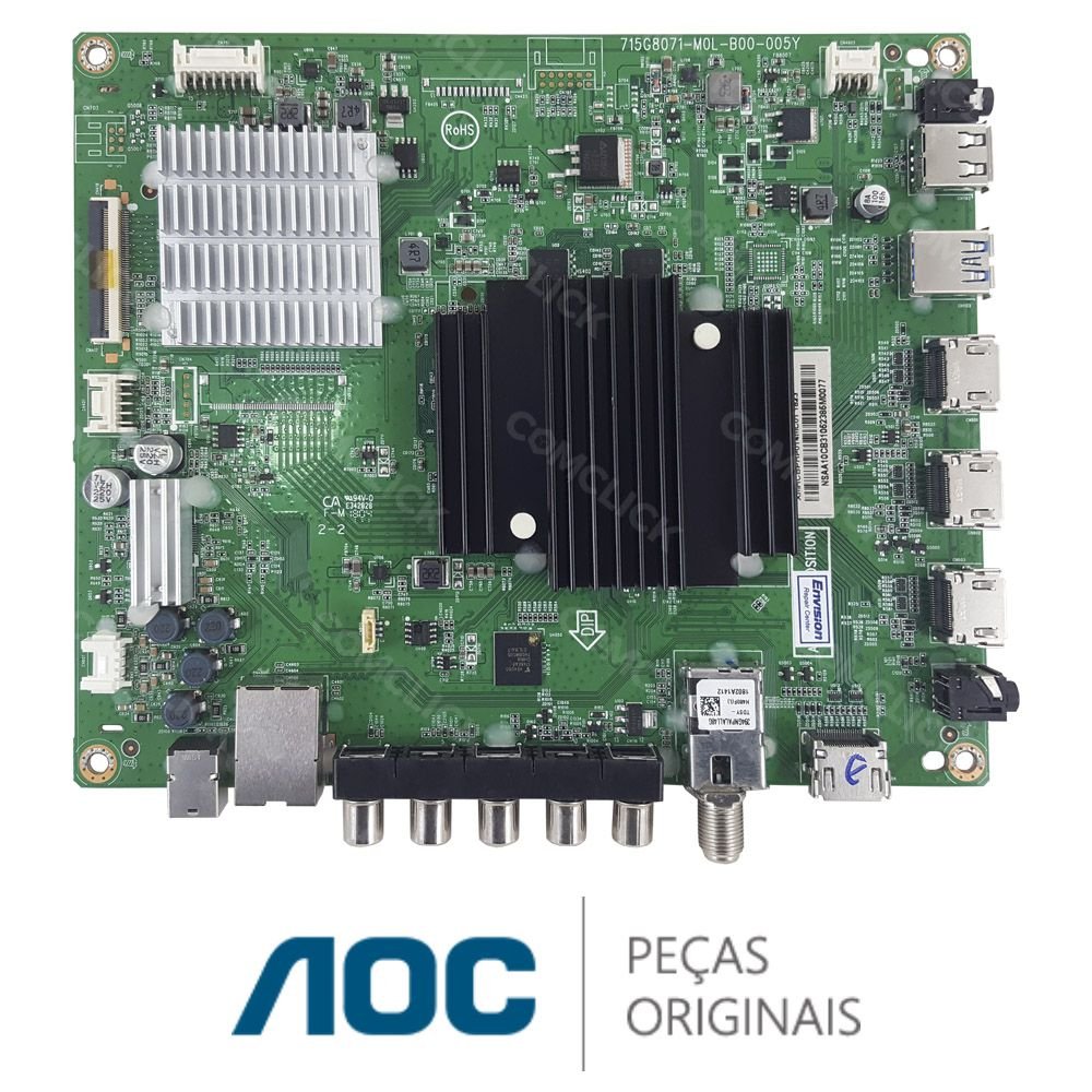 Placa Principal 715G8071-M0L-B00-005Y TV AOC LE50U7970