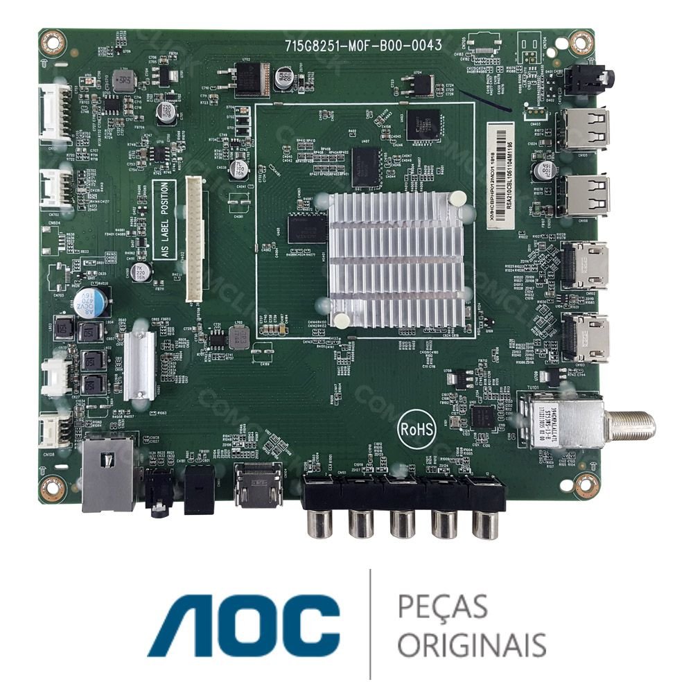 Placa Principal 715G8251-M0F-B00-0043 TV AOC LE43S5970S LE43S5970