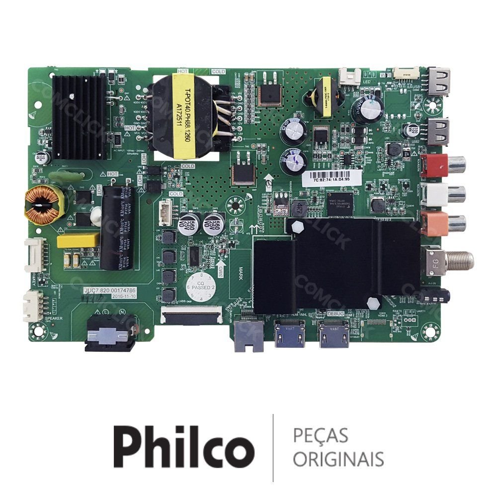 Placa Principal 720052 720053F 720053 TV Philco PH49F30DSGWAC